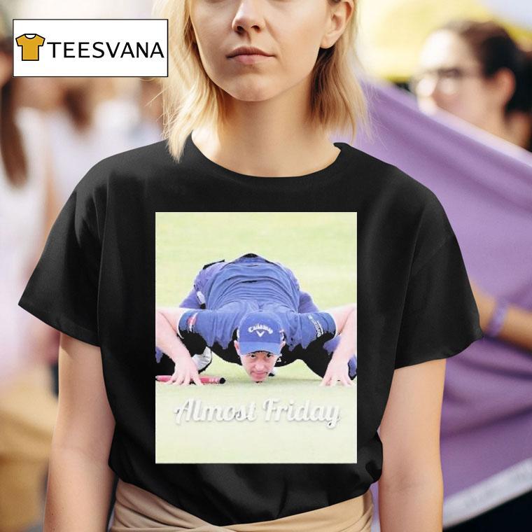 A.j. Crouch Golf Almost Friday Shirt