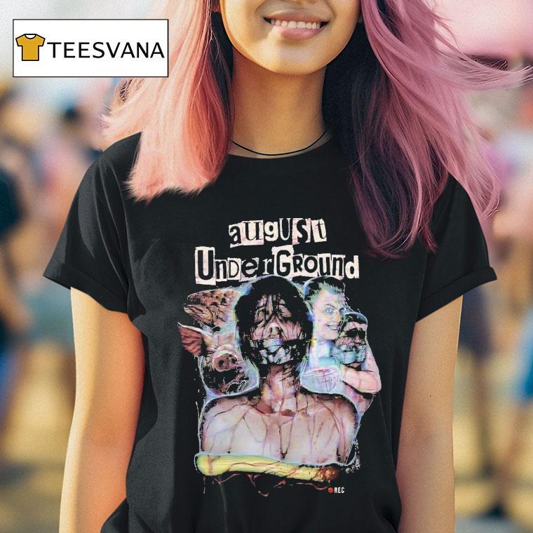 August Underground Glitch Iconic Kidnap Artwork Jonny Bush Unusual Horror Shirt