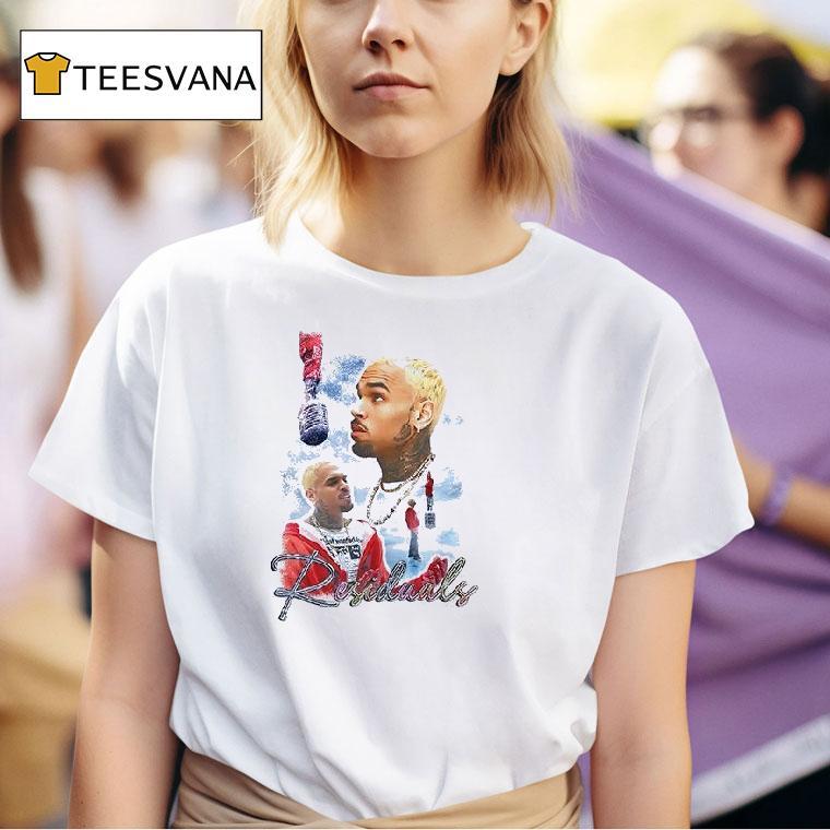 C Brown Residuals Graphic Signature Shirt