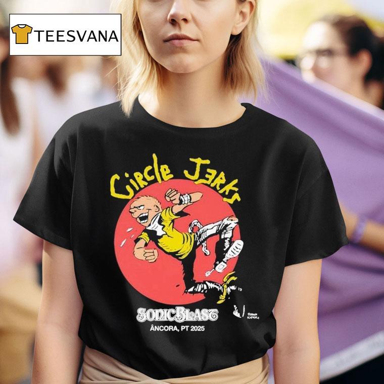 Circle Jerks Sonic Blast Ancora, Pt 2025 Shirt