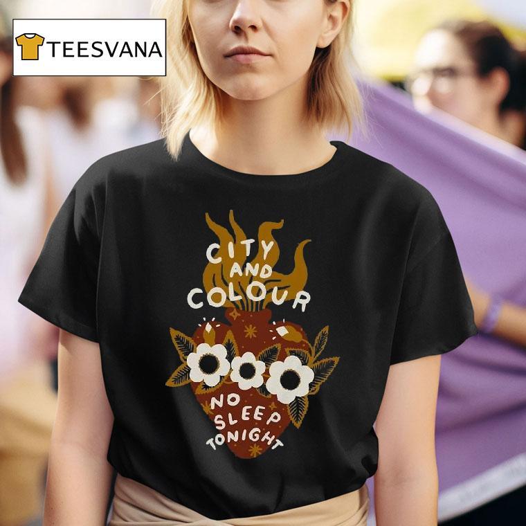 City And Colour No Sleep Tonight Delaware Shirt