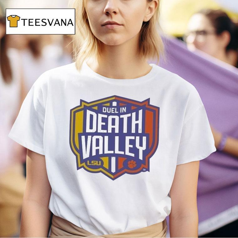 Clemson Tigers Vs. Lsu Tigers Champion Duel In Death Valley Shirt