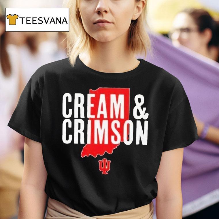 Indiana Hoosiers Hometown Cream And Crimson Shirt