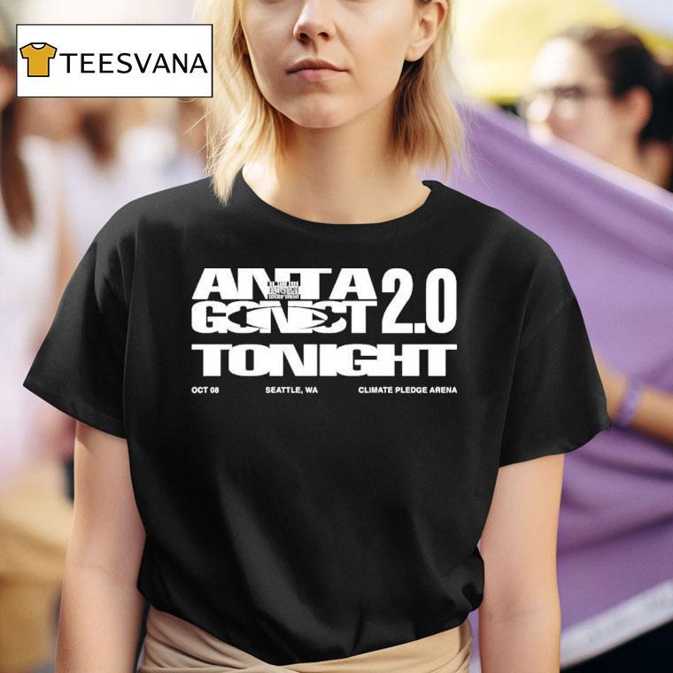 Playboi Carti Antagonist 2.0 Tour 2025 At Climate Pledge Arena Seattle Event On October 8 Logo Shirt