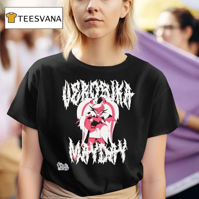 Stylish Occult Bonetown Tour 2025 Verositour Hazbin Hotel Shirt