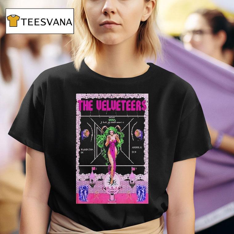 The Velvers Washington, Dc 2025 Tour Shirt