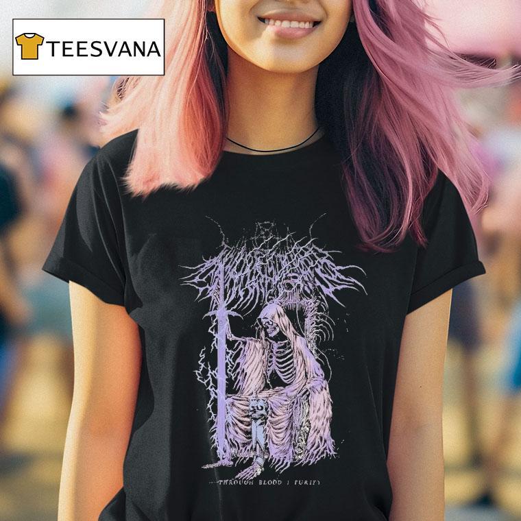 Thy Art Is Murder Through Blood I Fruity Skeleton King Shirt