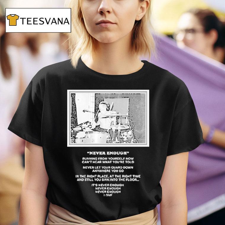 Turnstile Never Enough Daniel Shirt