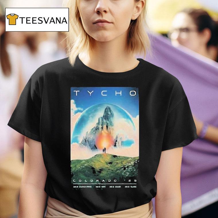 Tycho Colorado Springs 2025 Aug 20 Aspen Boulder Telluride Shirt