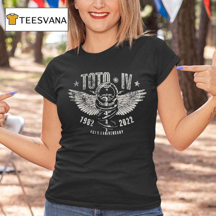 Aerosmith 1982 2022 40th Anniversary Wings Shirt