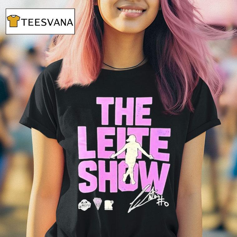 Carla Leite The Leite Show Golden State Valkyries Signature Shirt