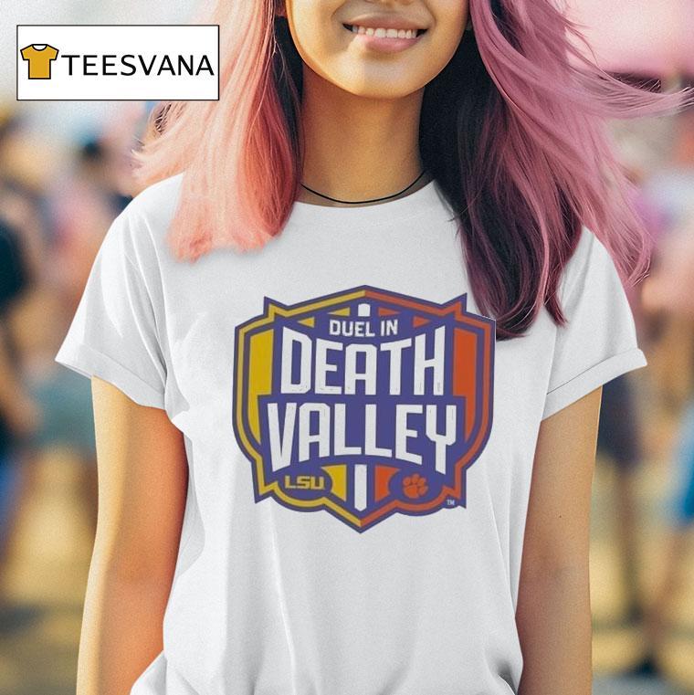 Clemson Tigers Vs. Lsu Tigers Champion Duel In Death Valley Shirt