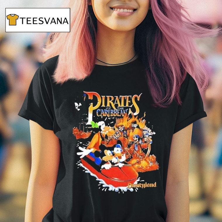 Disneyland And Universal Pirates Of The Caribbean Shirt