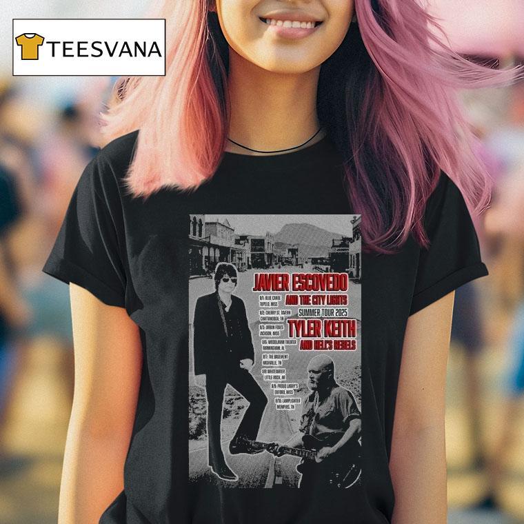 Javier Escovedo And The City Lights Summer Tour 2025 Shirt