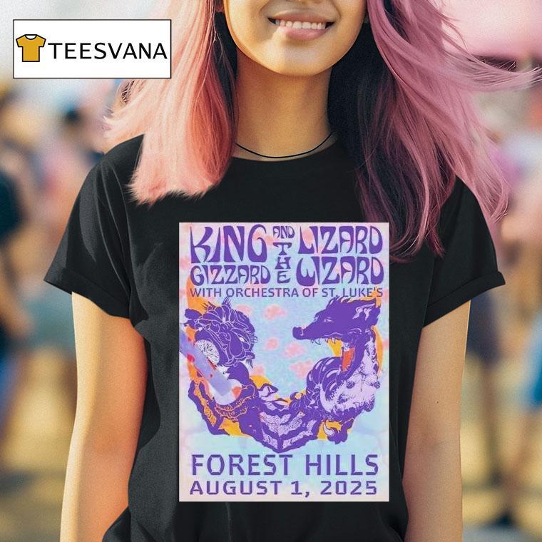King Gizzard And The Lizard Wizard With Orchestra Of St Luke’s Forest Hills Night 1 On August 1 2025 Shirt