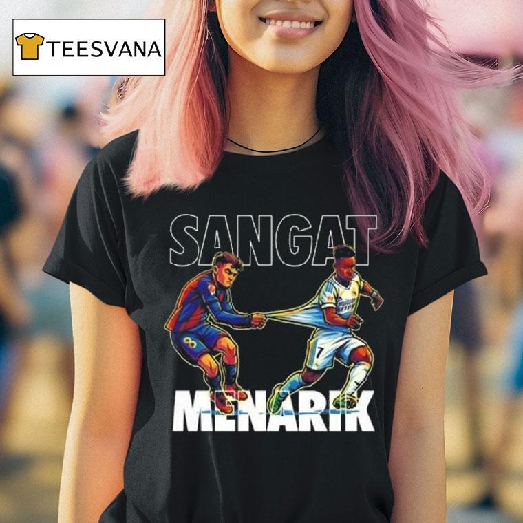Pedri Pulling Vini Sangat Menarik Shirt