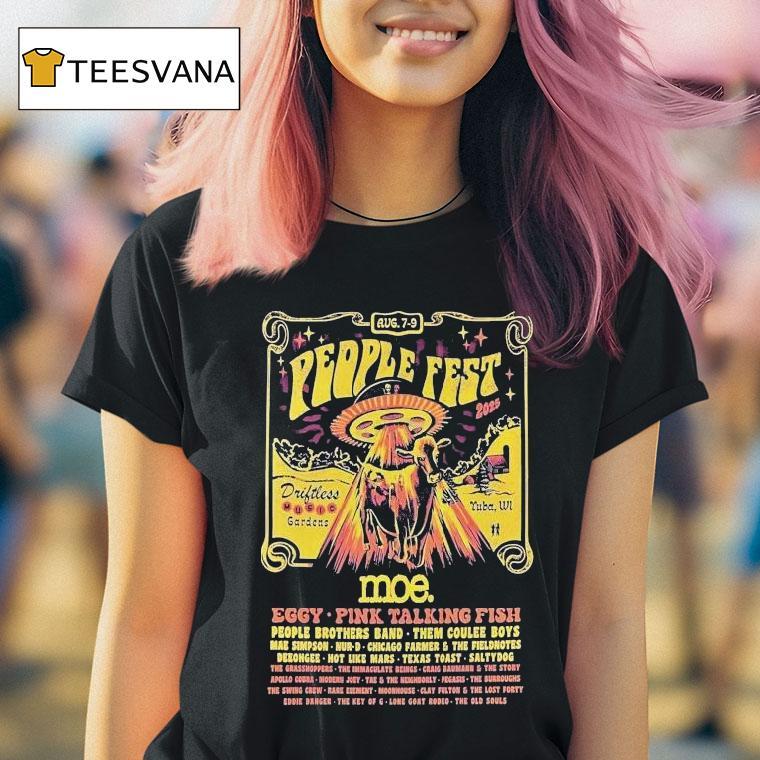 People Fest In Tuba Wi On Aug 7-9 2025 Shirt