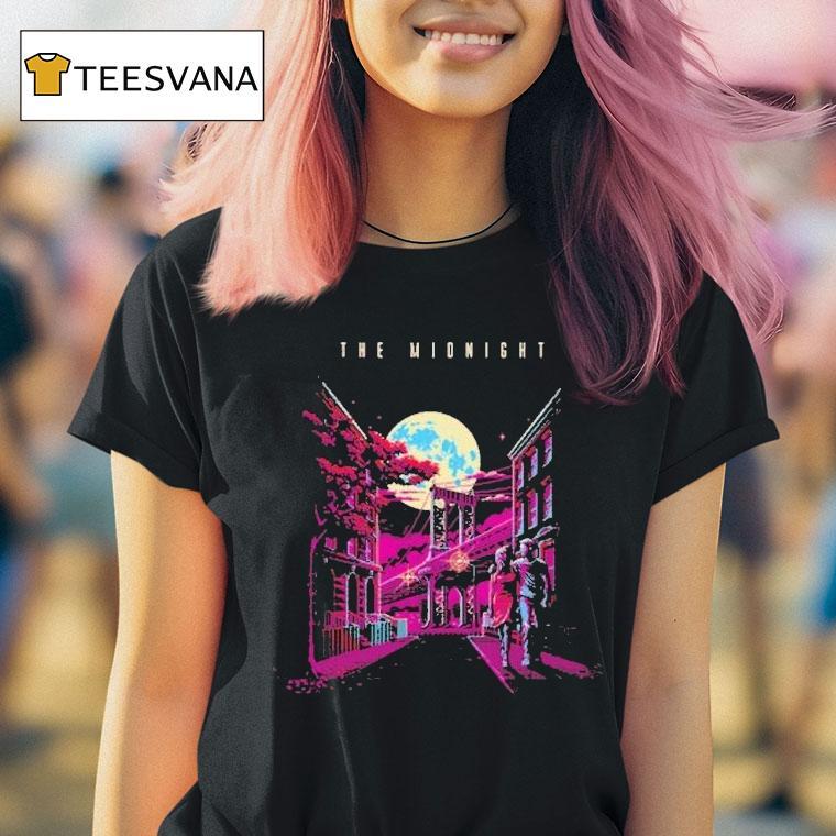 The Midnight 8-bit Bridge Shirt