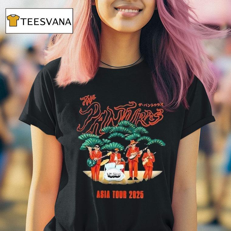 The Panturas Asia Tour 2025 Eleki Band Version Shirt