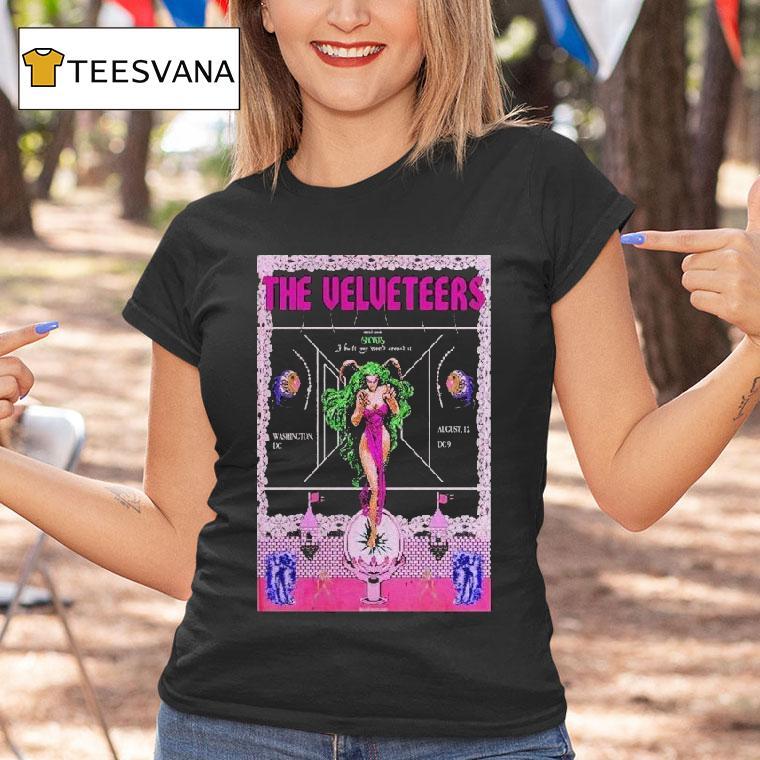 The Velvers Washington, Dc 2025 Tour Shirt