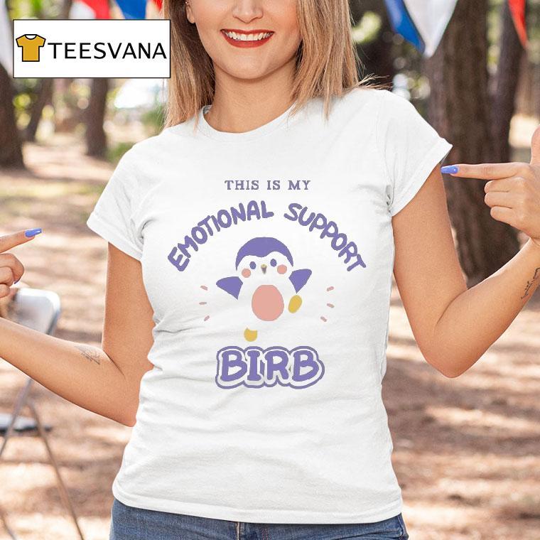 This Is My Emotional Support Birb Finch Shirt