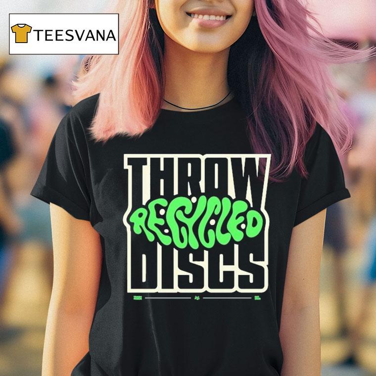 Throw Recycled Discs Trash Panda Disc Golf Est 2020 Shirt