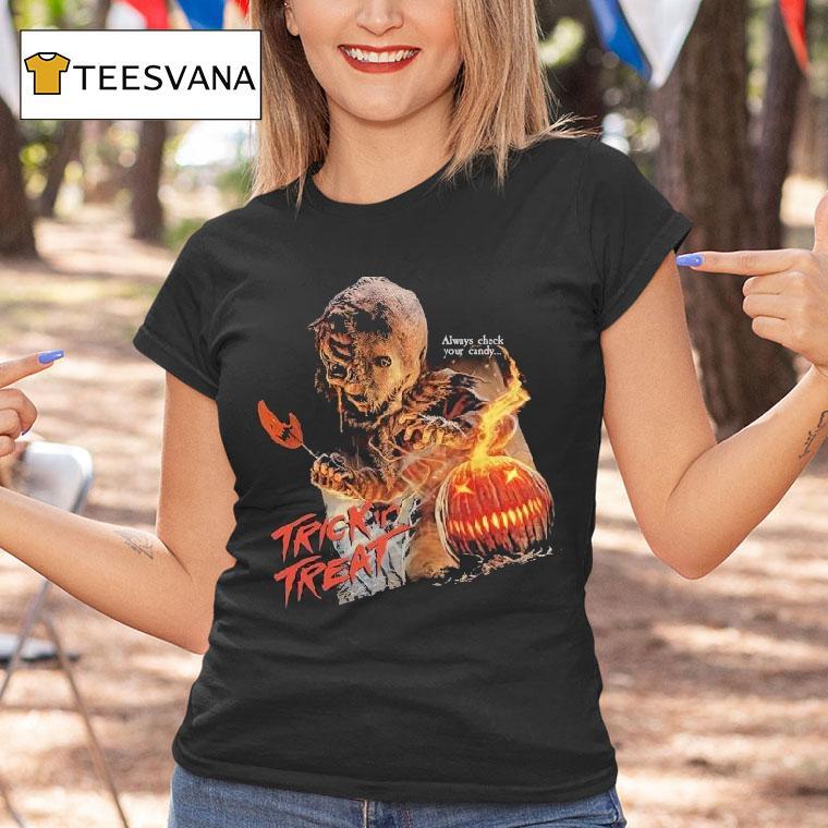 Trick ‘r Treat Always Check Your Candy Sam Is Watching Shirt