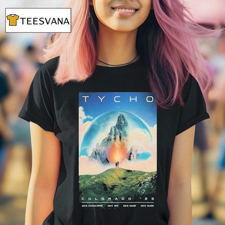 Tycho Colorado Springs 2025 Aug 20 Aspen Boulder Telluride Shirt