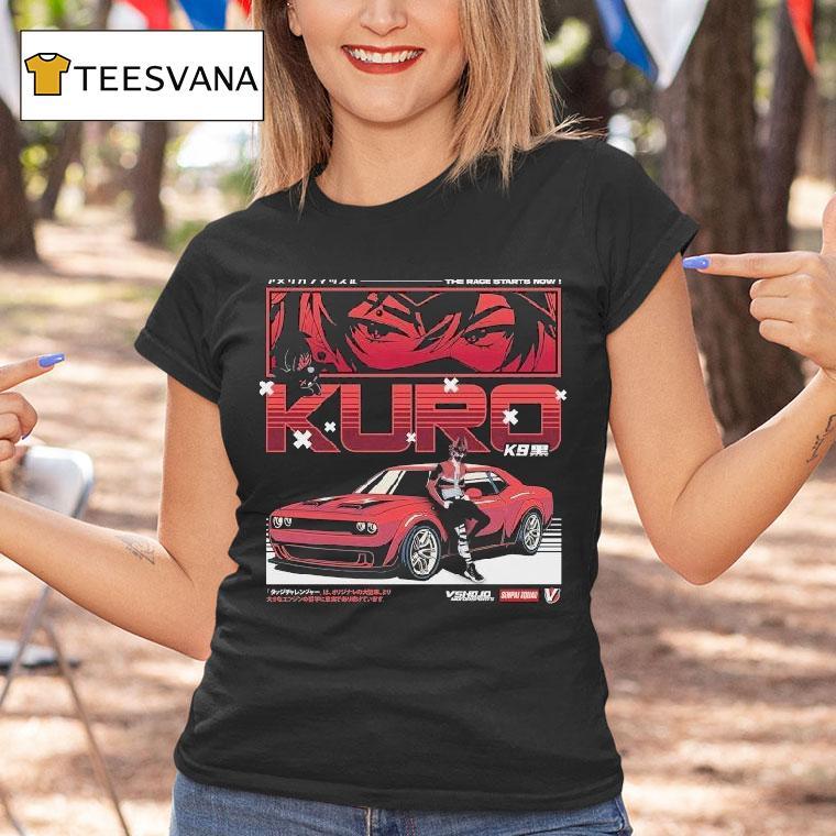 Vshojo X Senpai Squad Kuro The Race Starts Now Shirt