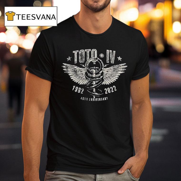 Aerosmith 1982 2022 40th Anniversary Wings Shirt