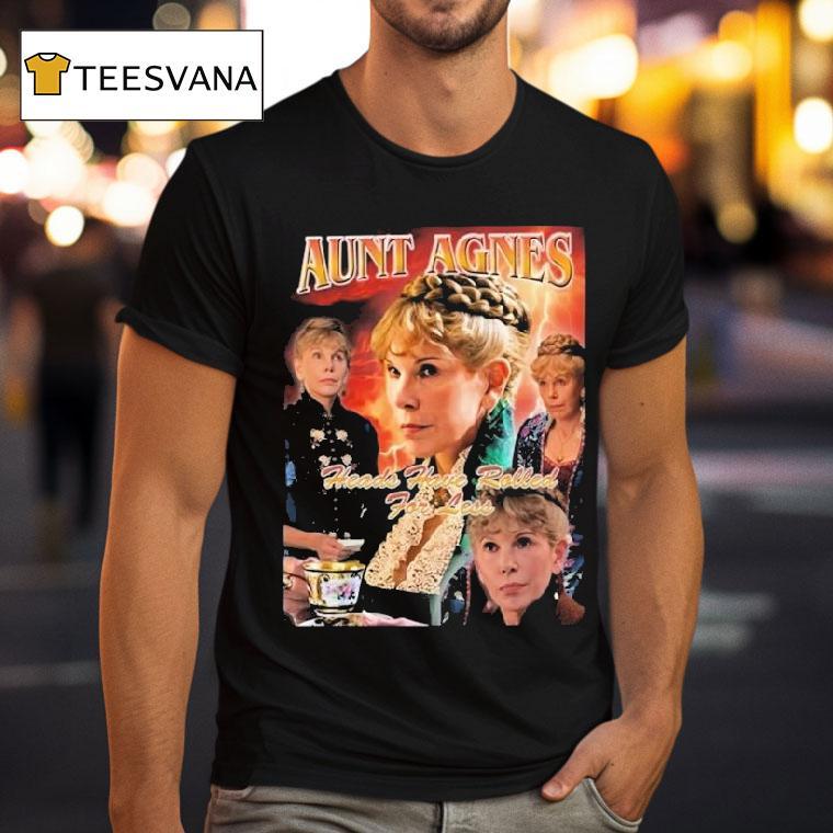 Ben Ahlers Wearing Annoyed Aunt Agnes Heads Have Rolled For Less Shirt