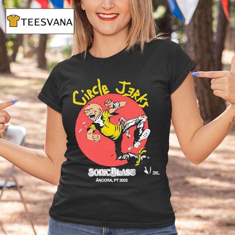 Circle Jerks Sonic Blast Ancora, Pt 2025 Shirt