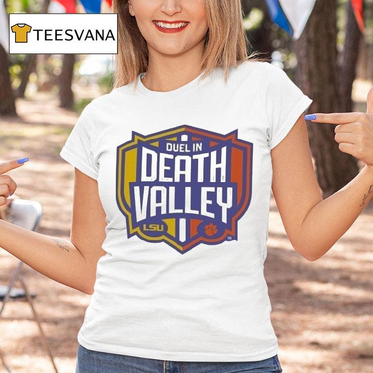 Clemson Tigers Vs. Lsu Tigers Champion Duel In Death Valley Shirt