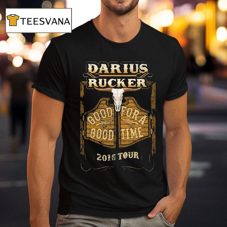 Darius Rucker Good For A Good Time Tour 2016 Shirt