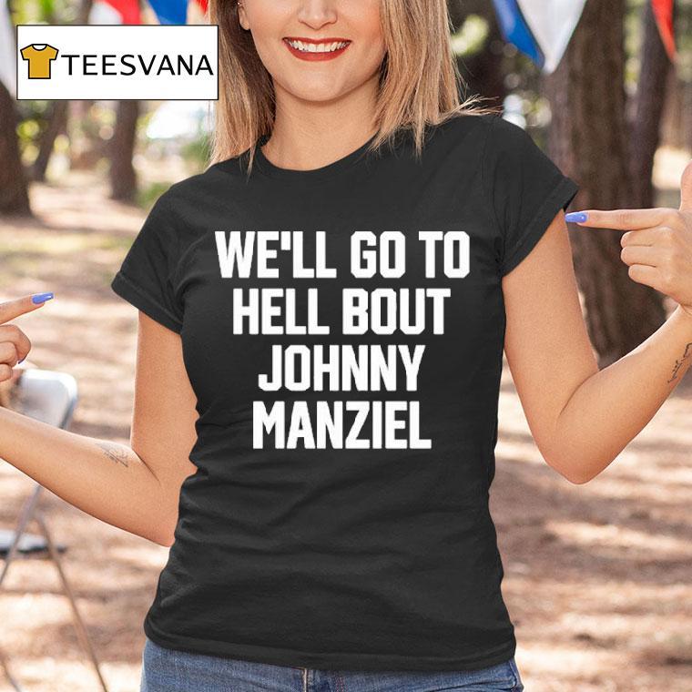 Drake Wearing We'll Go To Hell About Johnny Manziel Shirt