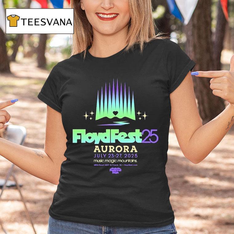 Floydfest Aurora 2025 Billboard Shirt