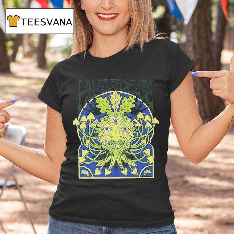 Hikerdelic Green Man 3 Eyes Shirt