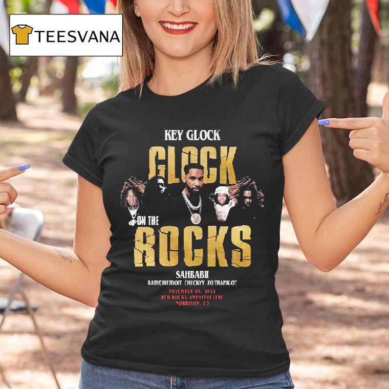 Key Glock On The Rock Show On November 9th 2025 At Red Rocks Park And Amphitheatre In Morrison Co Shirt
