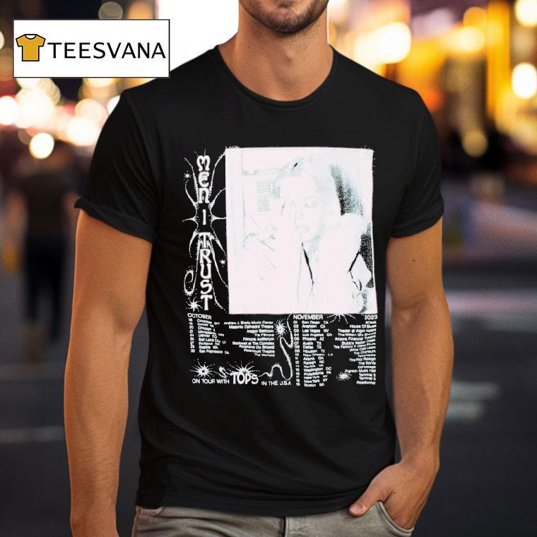 Men I Trust Tops Usa Tour 2023 Shirt