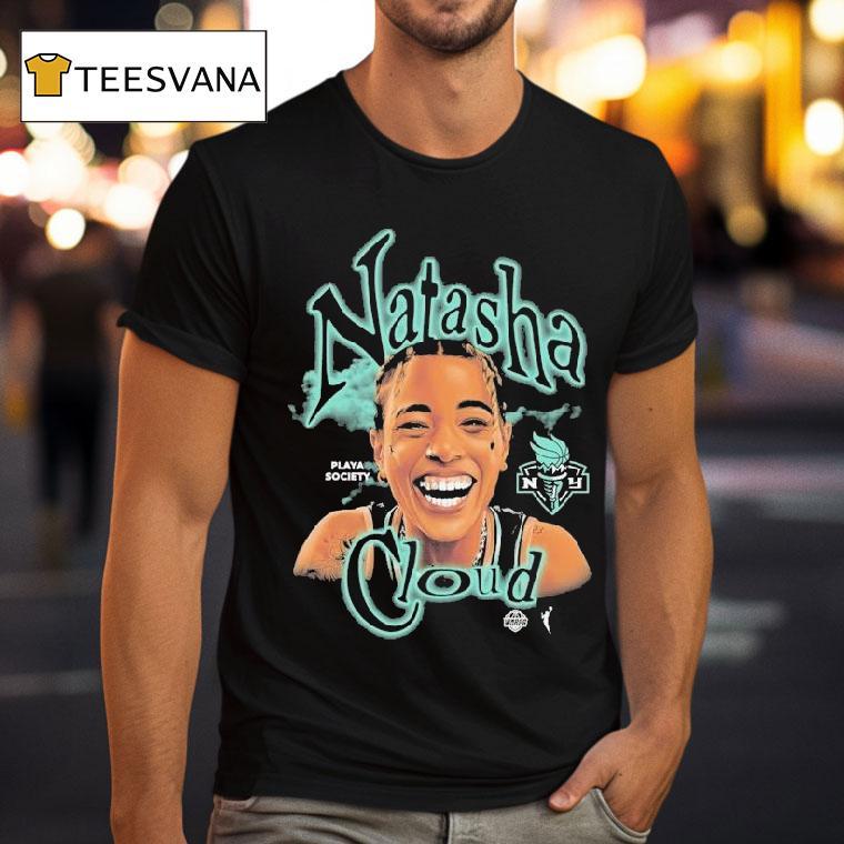Natasha Cloud Playa Society Wnbpa New York Liberty Shirt