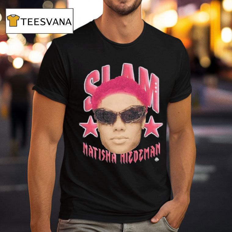 Natisha Hiedeman Slam Wnbpa Face Head Shirt