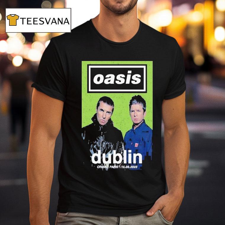 Oasis August 16, 2025 Croke Park Stadium, Dublin, Ireland Shirt