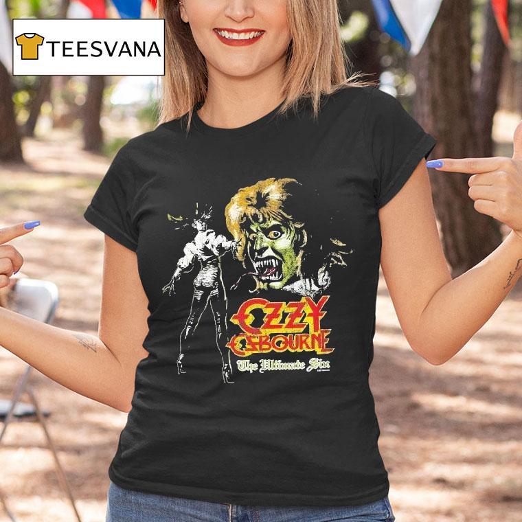 Ozzy Osbourne The Ultimate Sin Tour Shirt