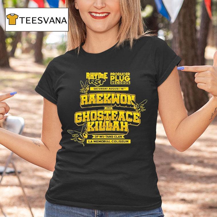 Raekwon X Ghostface Killah Rhyme Fest 2025 Bees Shirt
