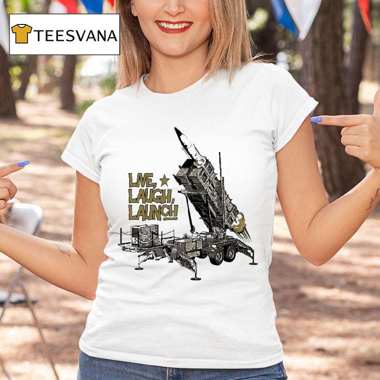 Ryan Mcbeth Patriot Live, Laugh, Launch Shirt