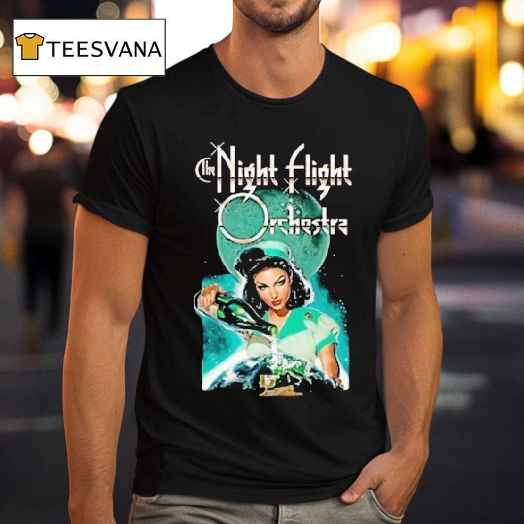 The Night Flight Orchestra Moon Over Australia 2025 Tour Shirt