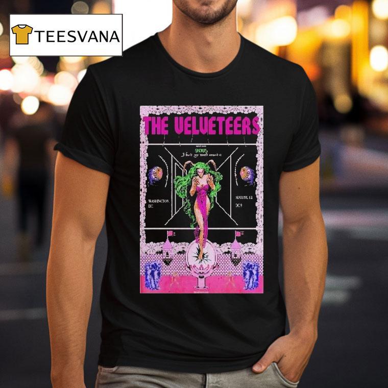 The Velvers Washington, Dc 2025 Tour Shirt