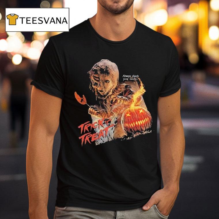 Trick ‘r Treat Always Check Your Candy Sam Is Watching Shirt