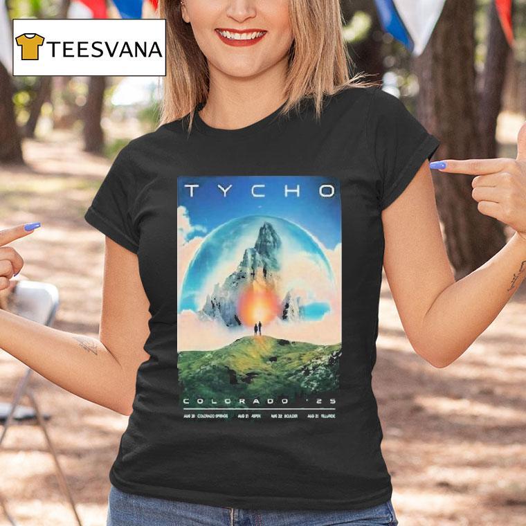 Tycho Colorado Springs 2025 Aug 20 Aspen Boulder Telluride Shirt