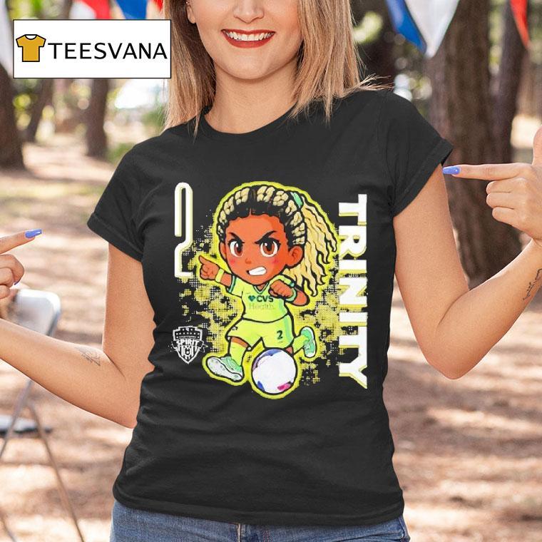 Washington Spirit 2 Trinity Rodman Chibi Shirt